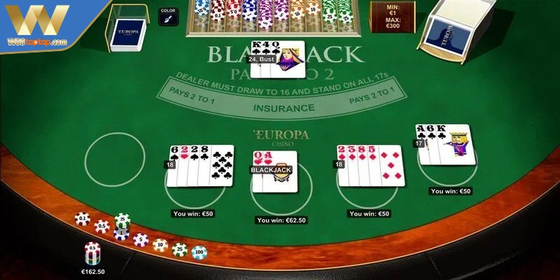 Bí Quyết Chơi Blackjack - Chiến Thuật Nâng Tầm Kỹ Năng - ROVIP.ORG